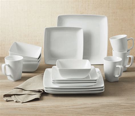 Dinnerware Sets Square Plates