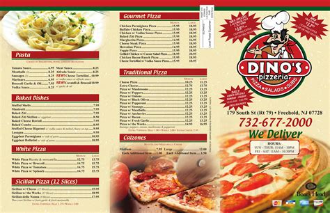 dino's pizza and restaurant