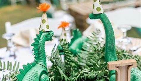 Dinosaur Centerpiece Birthday Ideas