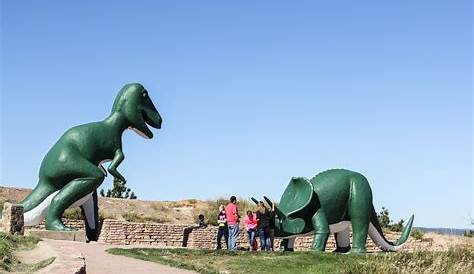 Dinosaur Park Rapid City South Dakota In Silly America