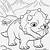 dinosaur printable coloring pages free