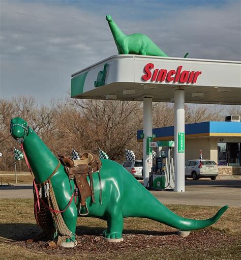 Dinosaur Gas Station