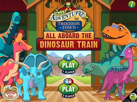 dinosaur train games for kids