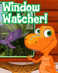 dinosaur train window watcher games