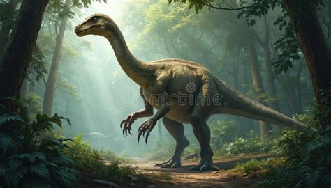Dinosaur With Long Claws