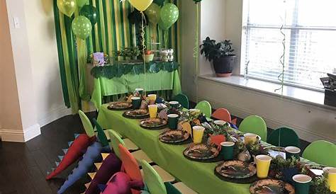 Dinosaurs Birthday Decorations Ideas Party Photo 1 Of 31 Catch My Party