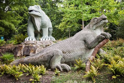 dinosaurs at crystal palace park