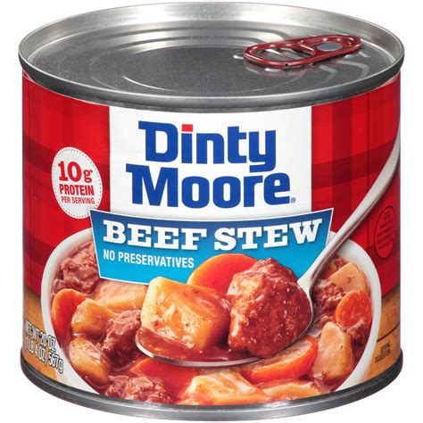 dinty moore is the beer of meals