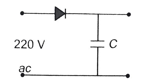 Diode And Capacitor In A Circuit