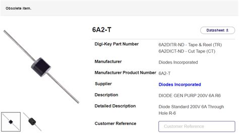 Diodes Inc Cross Ref