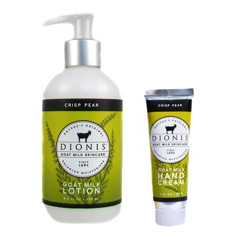 dionis goat milk hand cream pear