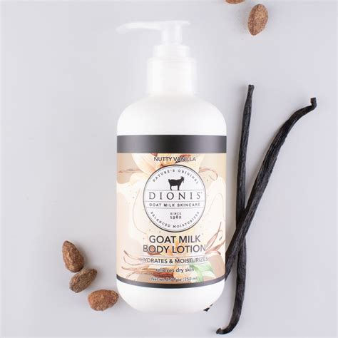 dionis goat milk skincare nutty vanilla