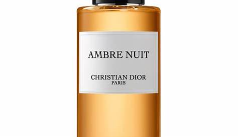 Dior Ambre Nuit Perfume Le Parfum Nocturne De