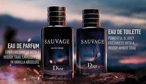 Dior Sauvage Parfum Vs Eau De Toilette DIOR 100 Ml