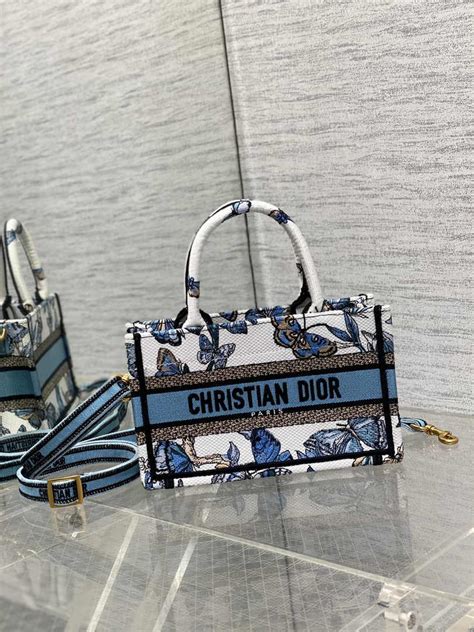 Dior Mini Book Tote With Strap