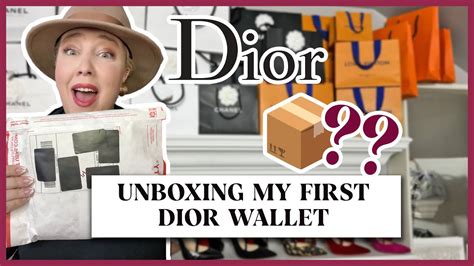 Dior Wallet Unboxing
