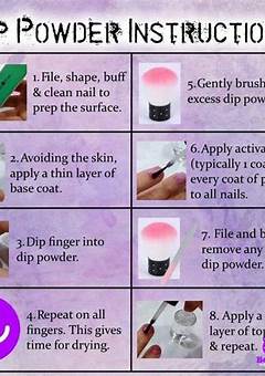 Dip Powder Nails Steps: A Complete Guide