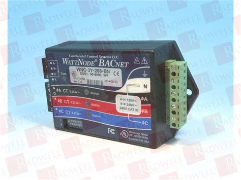 WattNode® Continental Control Systems