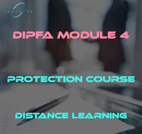 dipfa training courses