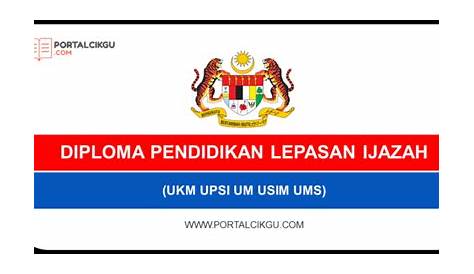 DPPPI USIM: Diploma Pascasiswazah Pendidikan Islam 2023