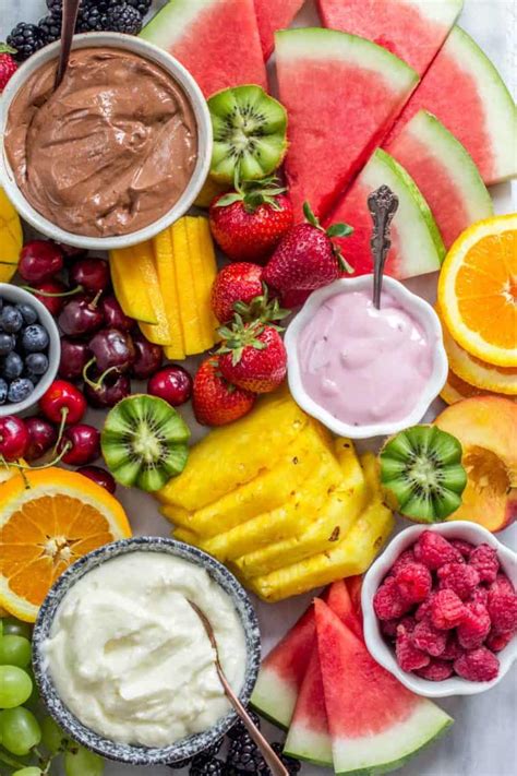 Dips For Fruit Platter