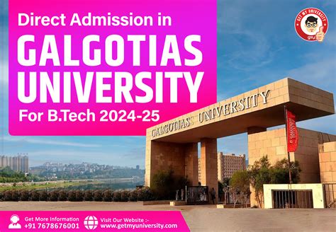 direct admission in galgotias university