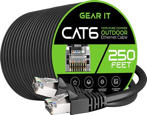 direct burial ethernet cable cat6
