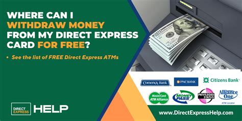 direct express free atm near me