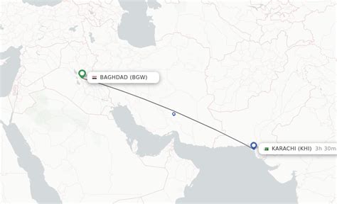 direct flights from baghdad