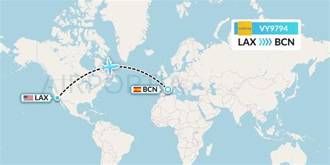 direct flights from lax to barcelona