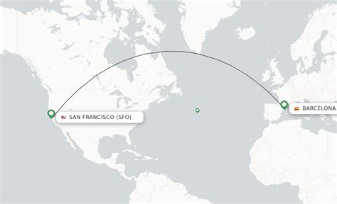 direct flights to spain from sfo