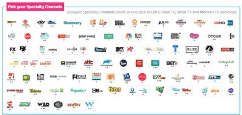 direct satellite tv channels
