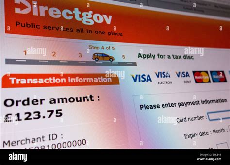 directgov car tax