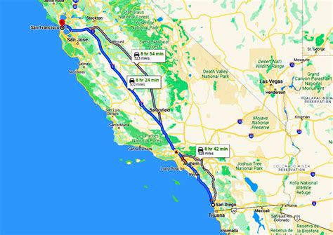 direction to san diego