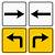 directional arrow signs template