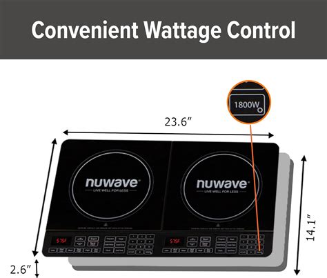 Directions For Nuwave Induction Cooktop