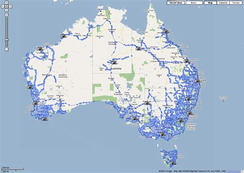 directions google maps australia