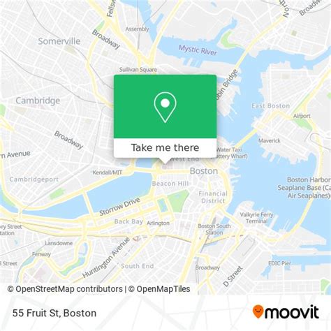directions to 55 fruit st boston ma