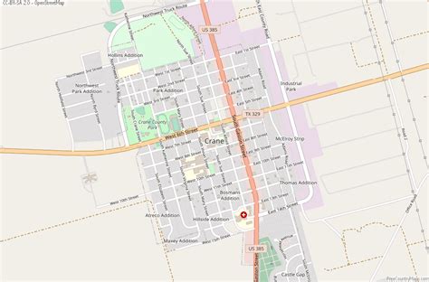 Directions To Crane Mo