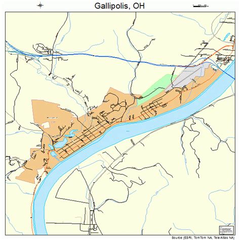 directions to gallipolis ohio