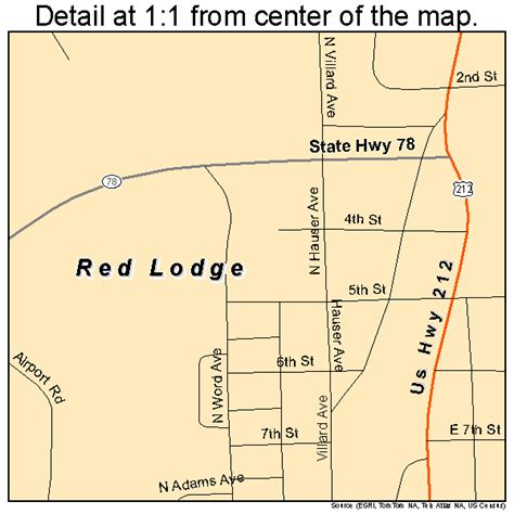 directions to red lodge montana