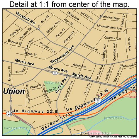 directions to union nj