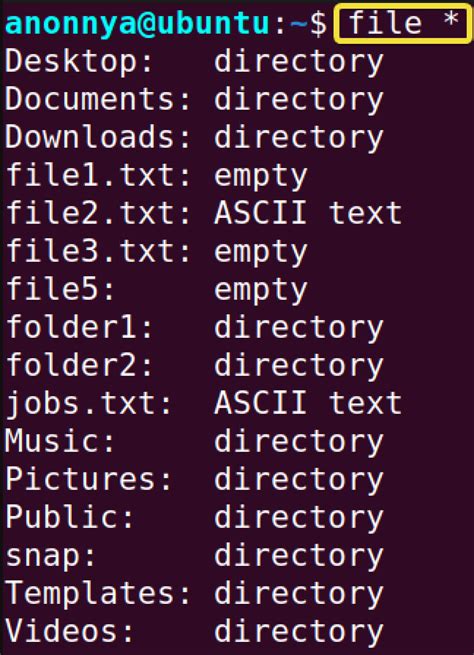 directory commands in linux with examples