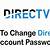 directv stream change password