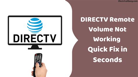 Top 5 Ways to Fix DIRECTV Remote Volume Not Working