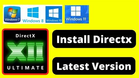 directx 10 11 12 download