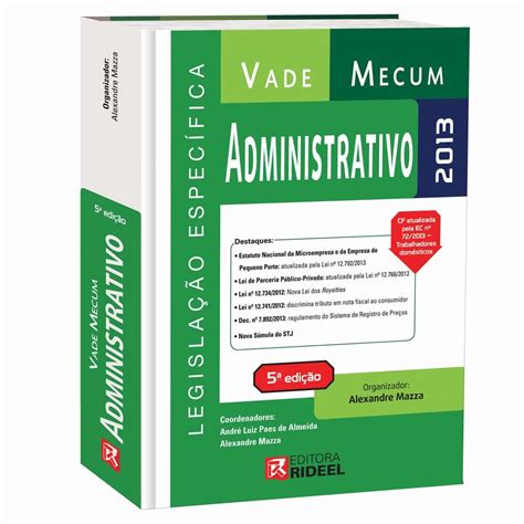 direito administrativo no vade mecum