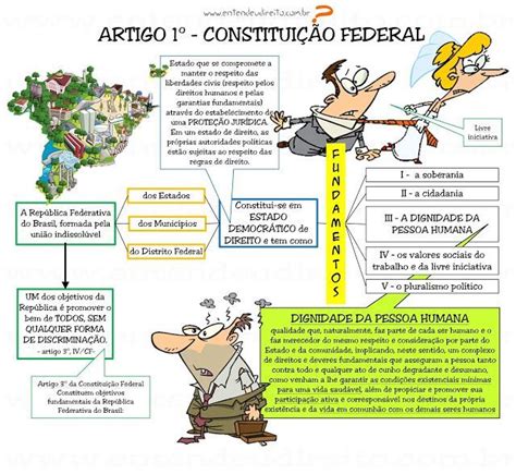 direito constitucional art 1 ao 17