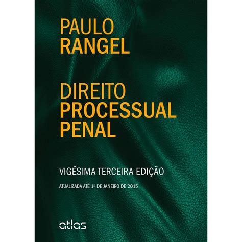 direito processual penal paulo rangel pdf