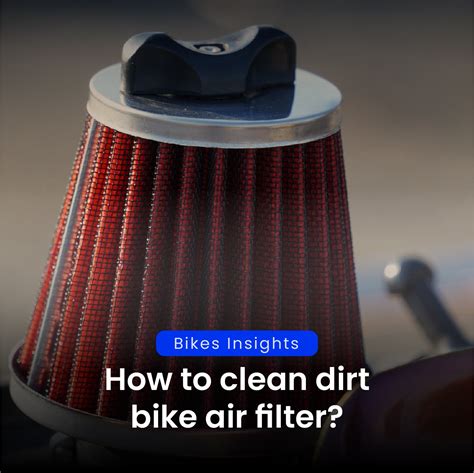 dirt bike clean air filter